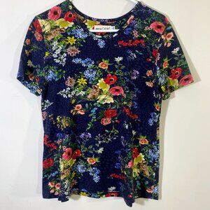 Johnny Was - Floral Tee from the "Calmé" Line - Size S